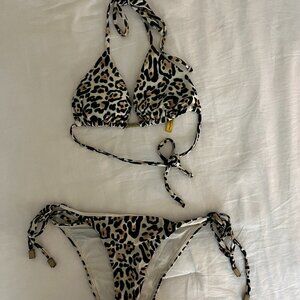 Cia.Maritima Leopard Print Brazilian Bikini PP (XS)